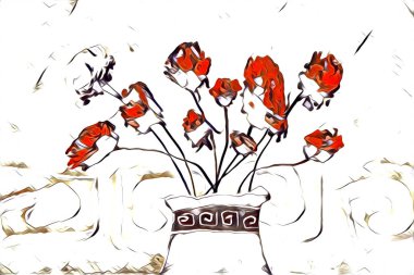 Resim resimli klasik arkaplan