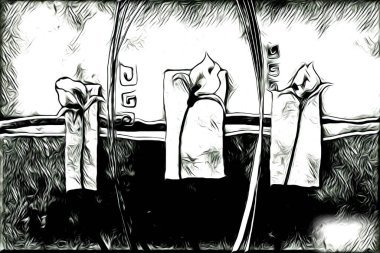 Resim resimli klasik arkaplan