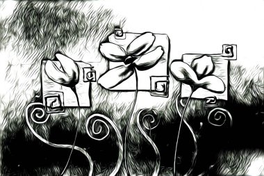 Resim resimli klasik arkaplan