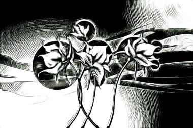 Resim resimli klasik arkaplan