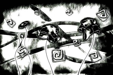 Resim resimli klasik arkaplan