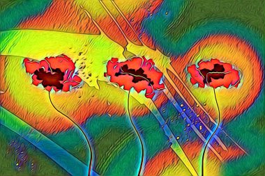 Resim resimli klasik arkaplan