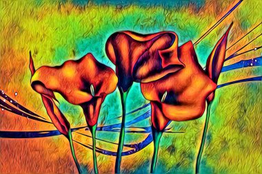 Resim resimli klasik arkaplan