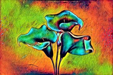 Resim resimli klasik arkaplan