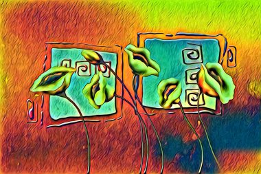 Resim resimli klasik arkaplan