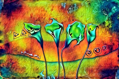 Resim resimli klasik arkaplan