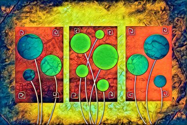 Resim resimli klasik arkaplan