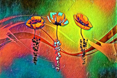 Resim resimli klasik arkaplan