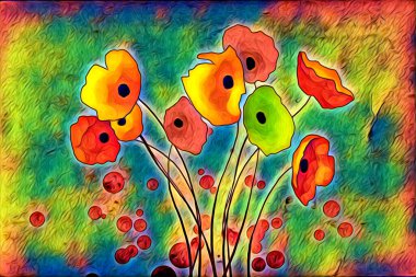 Resim resimli klasik arkaplan