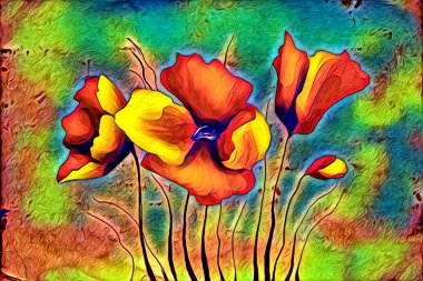 Resim resimli klasik arkaplan