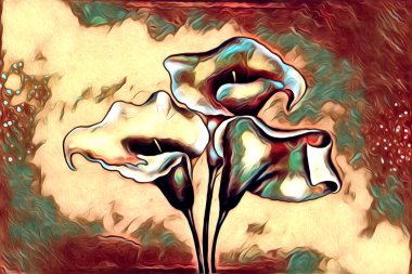 Resim resimli klasik arkaplan