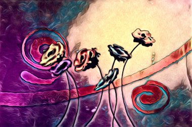 Resim resimli klasik arkaplan