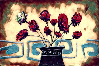 Resim resimli klasik arkaplan