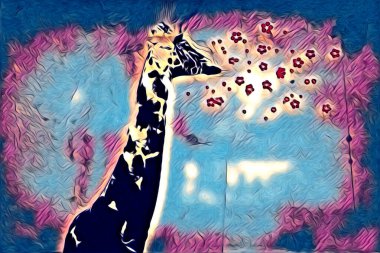 duvar tasarımı fikri dijital resim.