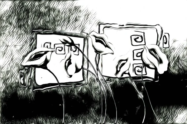 Resim resimli klasik arkaplan