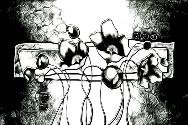 Resim resimli klasik arkaplan