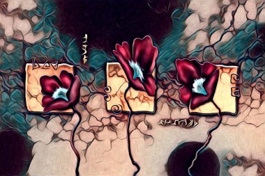 Resim resimli klasik arkaplan