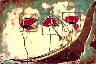 Resim resimli klasik arkaplan