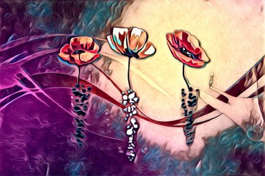 Resim resimli klasik arkaplan