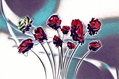 Resim resimli klasik arkaplan