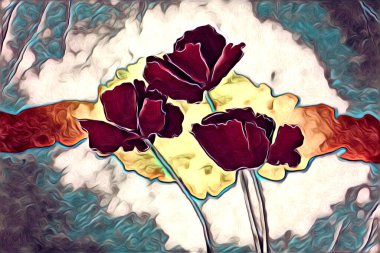 Resim resimli klasik arkaplan