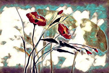 Resim resimli klasik arkaplan