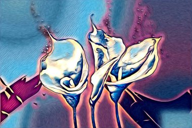 Resim resimli klasik arkaplan