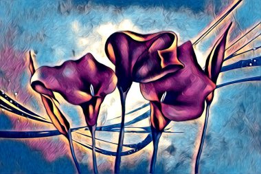 Resim resimli klasik arkaplan