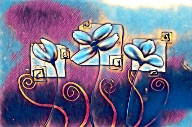 Resim resimli klasik arkaplan