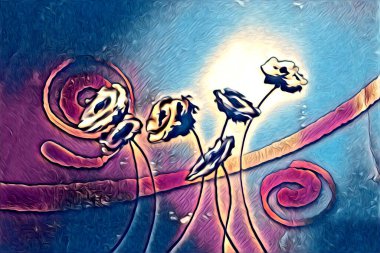 Resim resimli klasik arkaplan