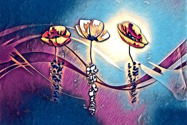 Resim resimli klasik arkaplan