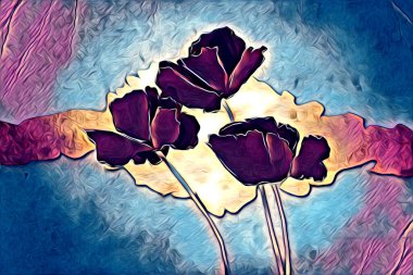 Resim resimli klasik arkaplan