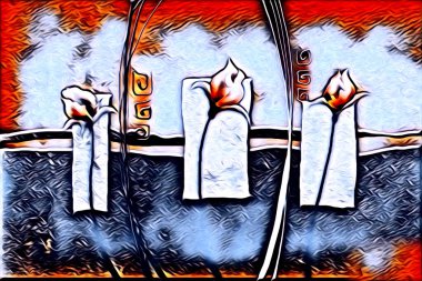 Resim resimli klasik arkaplan