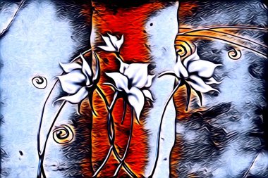 Resim resimli klasik arkaplan