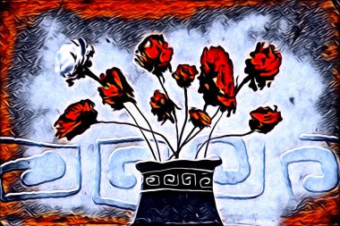 Resim resimli klasik arkaplan