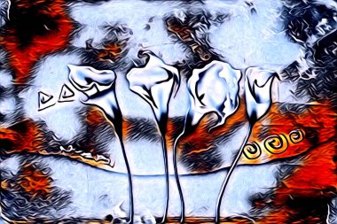 Resim resimli klasik arkaplan