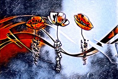 Resim resimli klasik arkaplan