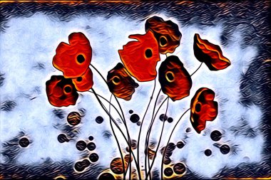 Resim resimli klasik arkaplan