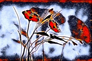 Resim resimli klasik arkaplan