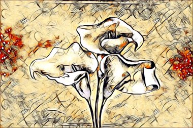 Resim resimli klasik arkaplan