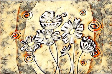 Resim resimli klasik arkaplan