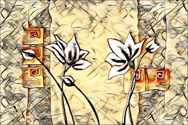 Resim resimli klasik arkaplan