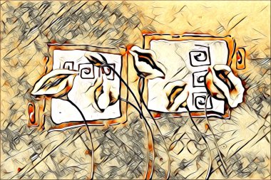 Resim resimli klasik arkaplan