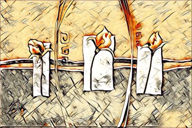 Resim resimli klasik arkaplan