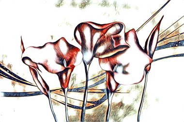 Resim resimli klasik arkaplan