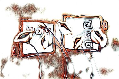 Resim resimli klasik arkaplan