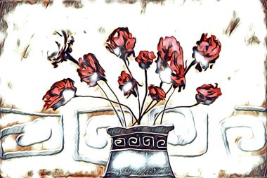 Resim resimli klasik arkaplan