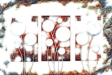 Resim resimli klasik arkaplan