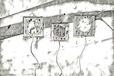 Resim resimli klasik arkaplan