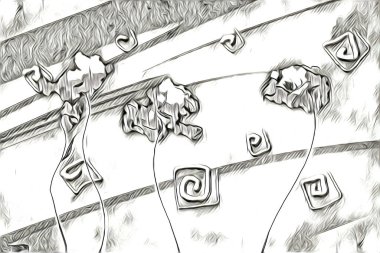 Resim resimli klasik arkaplan